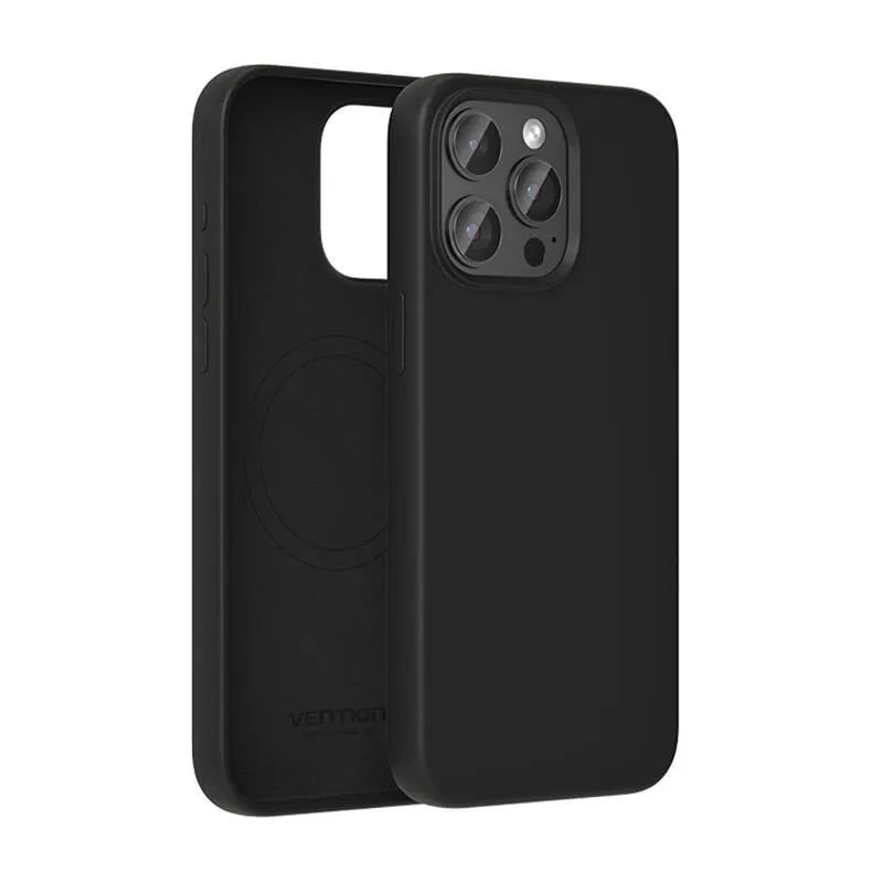 Vention KUFB0-40 Silikoonümbris iPhone 15 Pro Max (must) universaalne