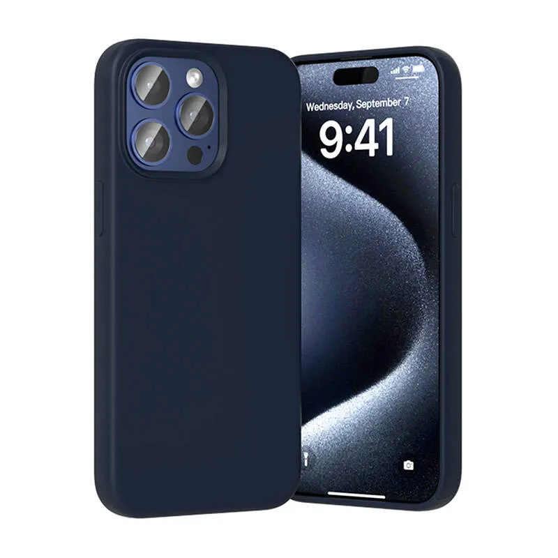 Vention KUFL0-30 Silikoonümbris iPhone 15 Pro (sinine) universaal