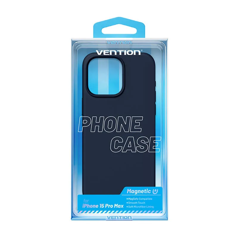 Vention KUFL0-40 Silikoonümbris iPhone 15 Pro Max (sinine) universaal