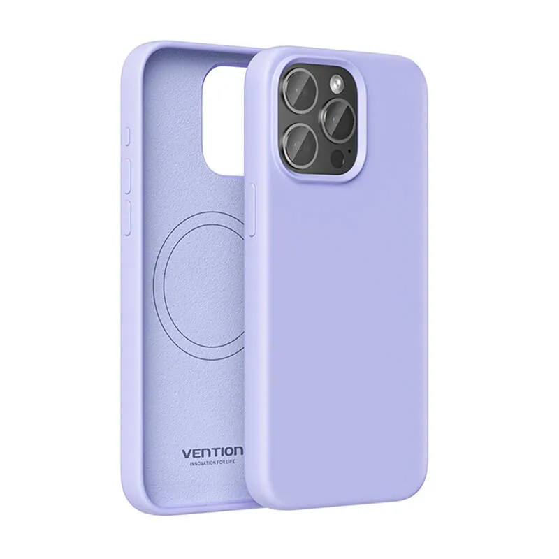 Vention KUFV0-40 Silikoonümbris iPhone 15 Pro Max (lilla) universaal