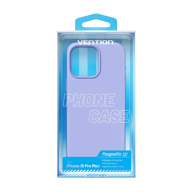 Vention KUFV0-40 Silikoonümbris iPhone 15 Pro Max (lilla) universaal
