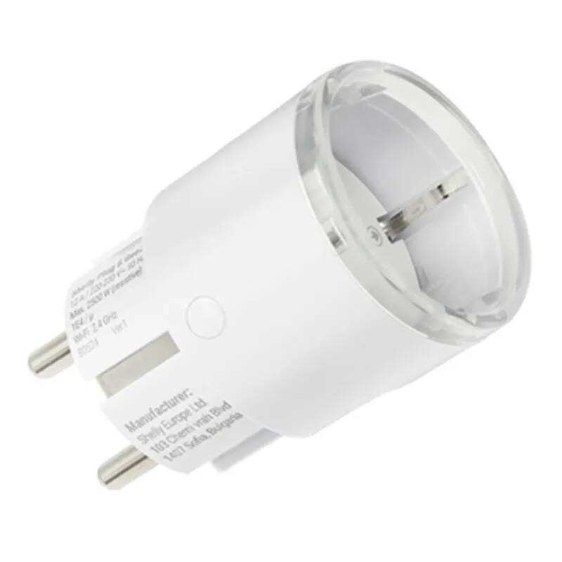 Shelly Plug S MTR Gen3 Nutikas pistik (Valge) universaalne