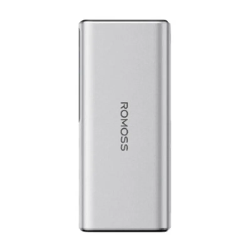 Romoss PPU20 20000mAh 130W Akupank (hõbe) universaalne