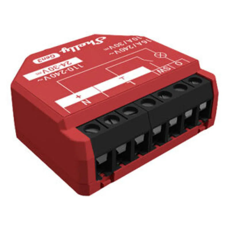 Shelly 1PM Gen3 Kontroller, WiFi/Bluetooth universaal