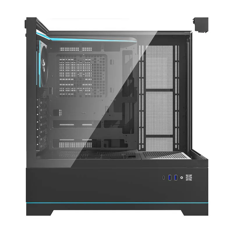 Darkflash DY450 PRO arvutikarp (must) + 1 universaalne ventilaator