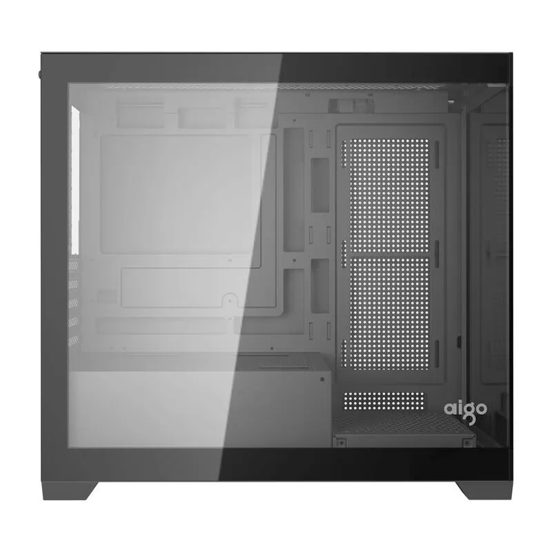 Darkflash C218M arvutikast + 6 ARGB ventilaatorit (must) universaalne
