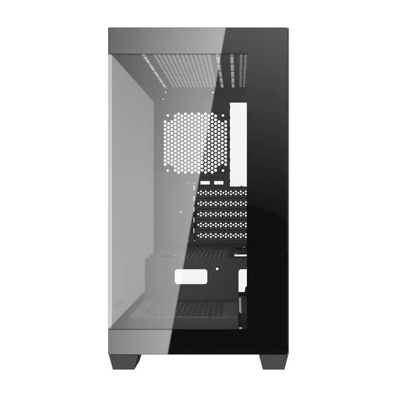 Darkflash C218M arvutikast + 6 ARGB ventilaatorit (must) universaalne