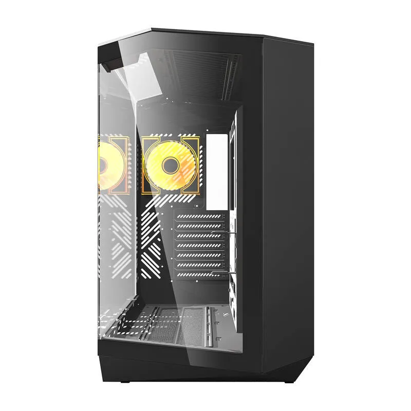 Darkflash DY470 arvutikarp (must) + 4 ventilaatorit universaalne