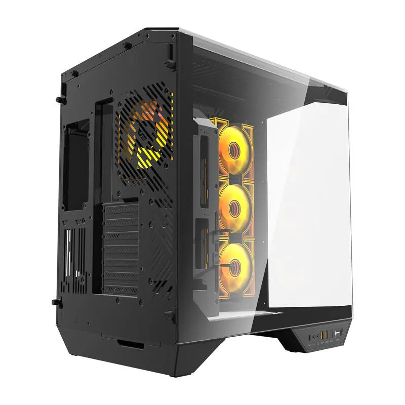 Darkflash DY470 arvutikarp (must) + 4 ventilaatorit universaalne