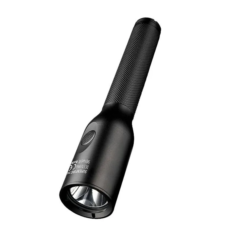 Superfire D6 taskulamp, 220 lm, 210 m ulatus, 4 režiimi universaalne