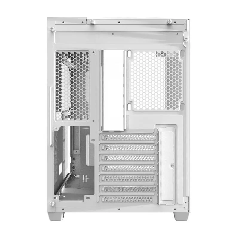 Darkflash TH285 arvutikarp (valge) + 4 universaalset ventilaatorit