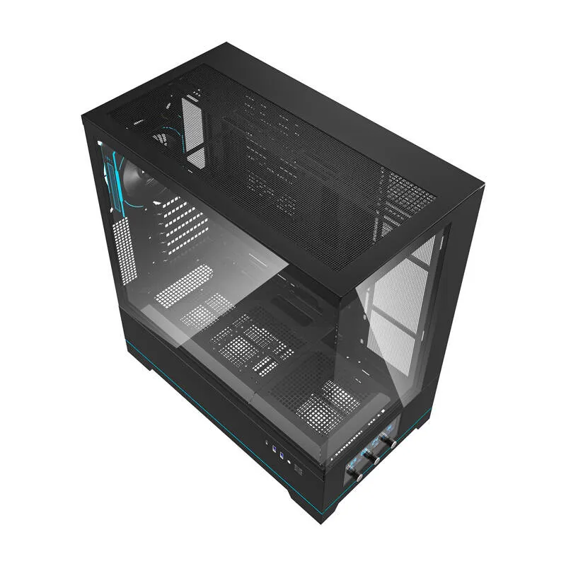 Darkflash DY451 PRO arvutikast (must) + 1 universaalne ventilaator
