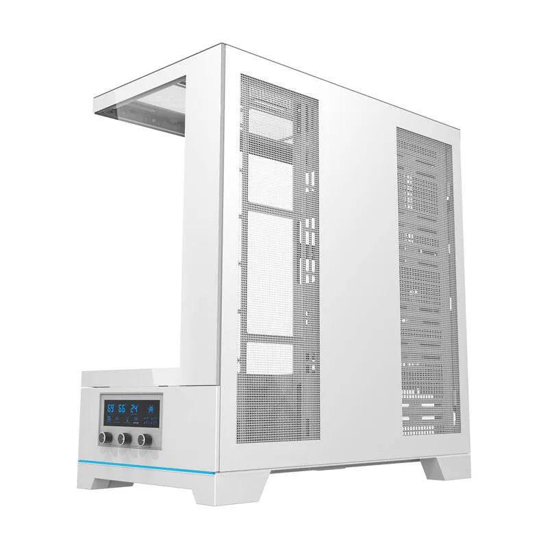 Darkflash DY451 PRO arvutikast (valge) + 1 universaalne ventilaator