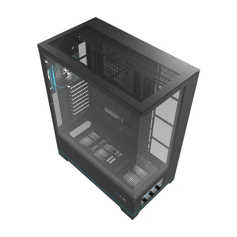 Darkflash DY451L PRO arvutikarp (must) + 1 ventilaator universaalne
