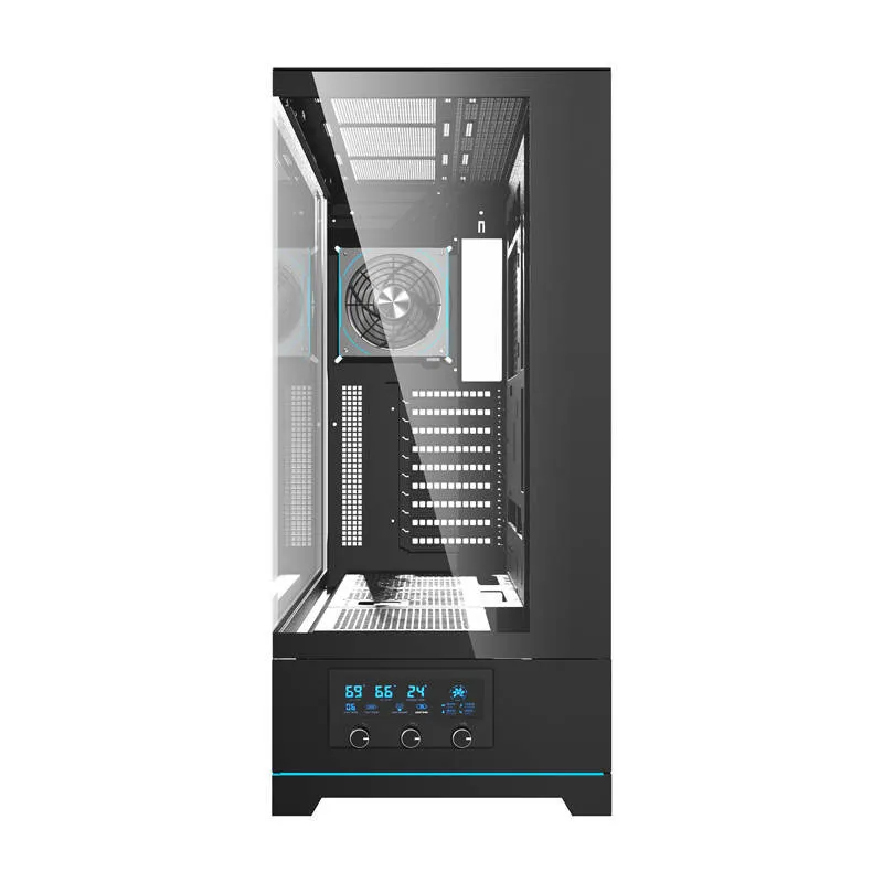 Darkflash DY451L PRO arvutikarp (must) + 1 ventilaator universaalne
