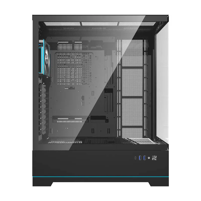 Darkflash DY451L PRO arvutikarp (must) + 1 ventilaator universaalne