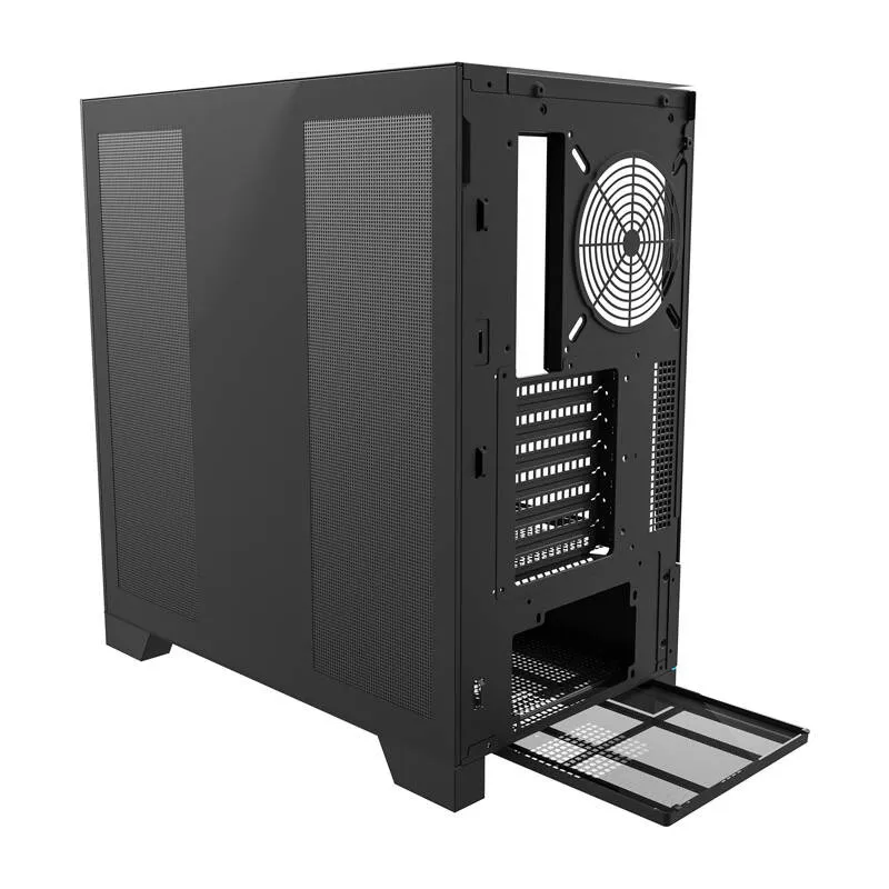 Darkflash DY450 arvutikarp ilma ventilaatoriteta (must) universaalne