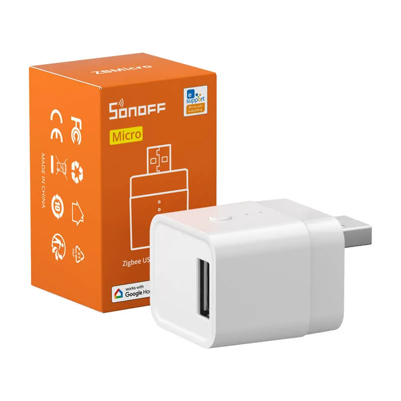 Smart adapter, USB ZigBee lüliti SONOFF ZBMicro (max 36W) universaal