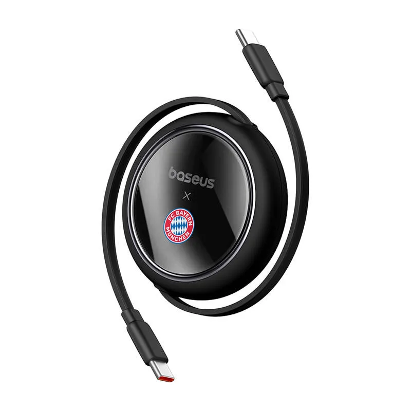 Baseus USB-C kuni USB-C 100W laadimiskabel (Must) Bayern Edition universaalne