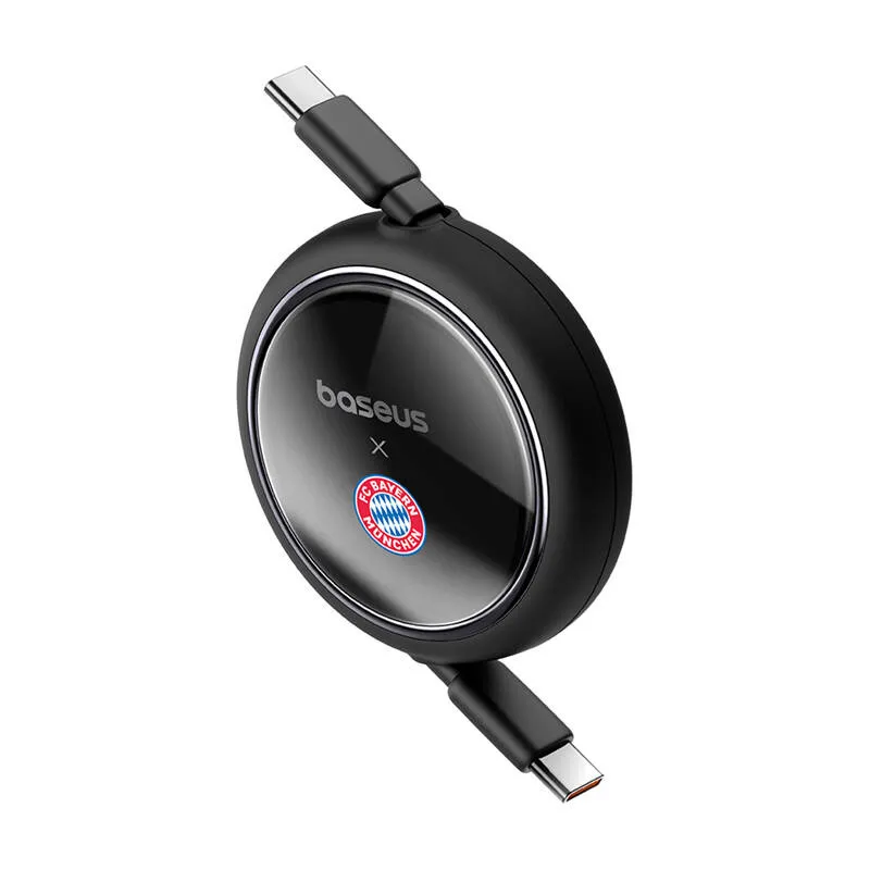 Baseus USB-C kuni USB-C 100W laadimiskabel (Must) Bayern Edition universaalne