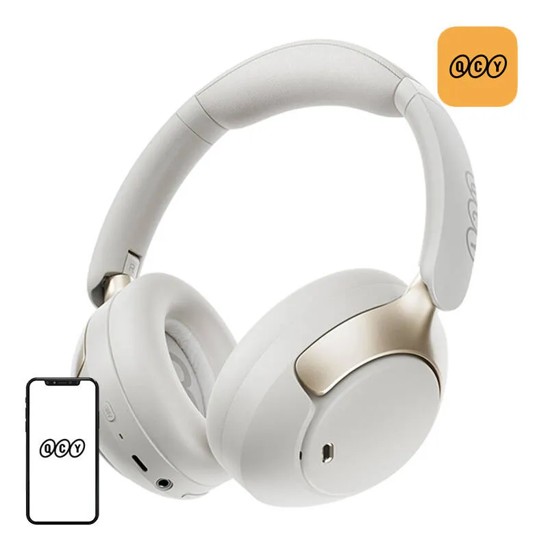 QCY H3 Pro Kõrvaklapid (Valge) universaalsed