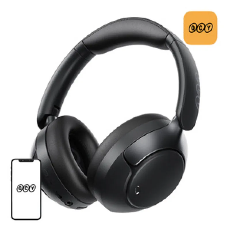 QCY H3 Pro ANC juhtmevabad kõrvaklapid (must) universaalsed