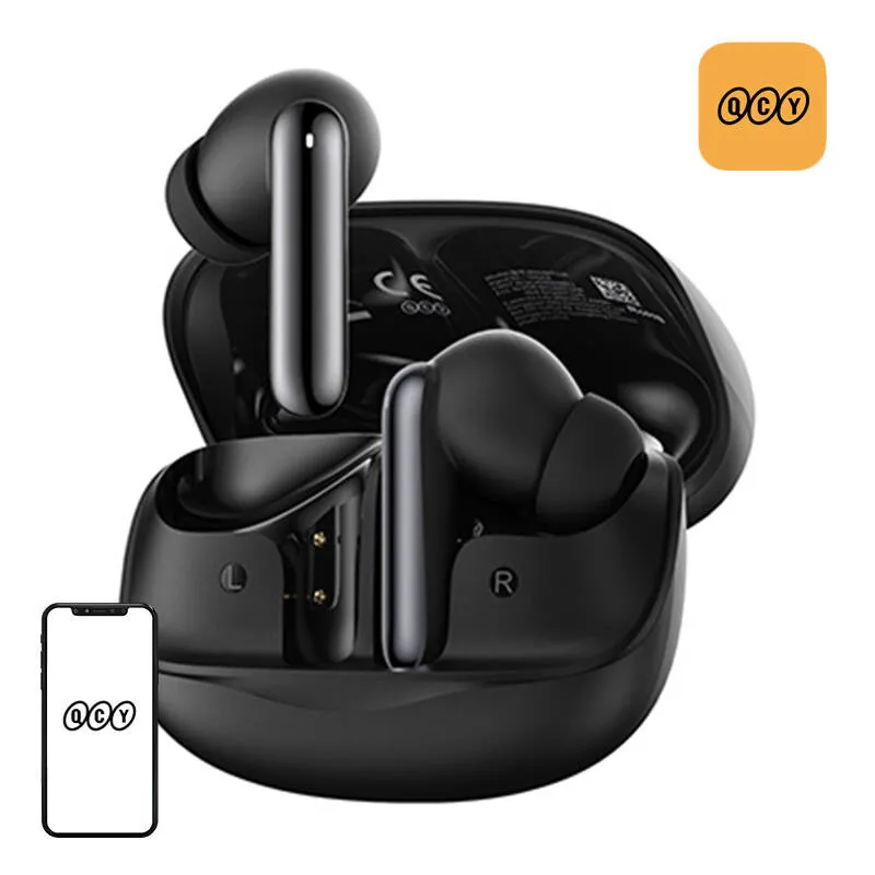 TWS QCY MeloBuds HT12 Kõrvaklapid (must) universaalsed