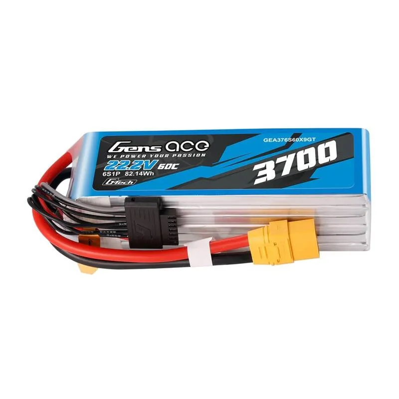 Aku Gens Ace G-Tech 3700mAh 22.2V 60C 6S1P XT90 universaalne