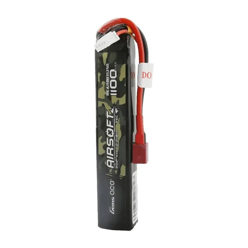 Lipo Gens ace 25C 1100mAh 3S1P 11.1V õhupüstoli aku T-plug universaalne