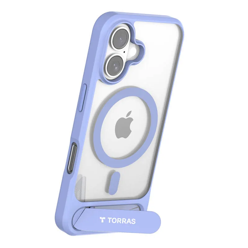Torras Pstand seeria ümbris iPhone 16 jaoks (Sinine) universaalne