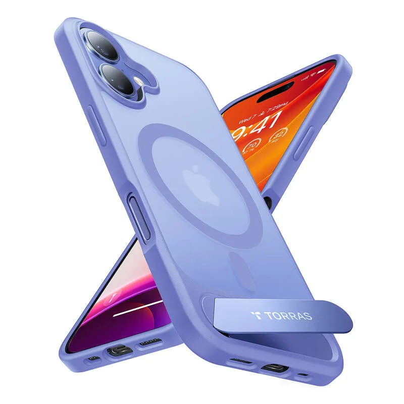 Torras Pstand seeria ümbris iPhone 16 jaoks (Sinine) universaalne