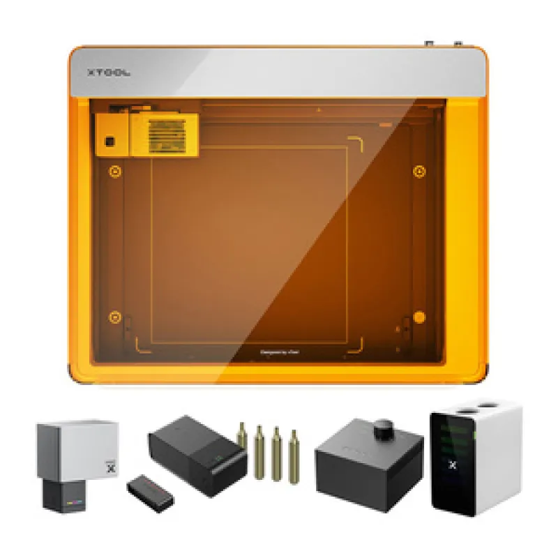 xTool M1 Ultra 20W 4-in-1 lasergraveerimismasin - Deluxe komplekt universaalne