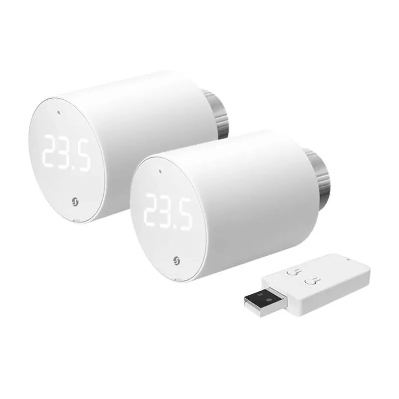 Shelly BLU TRV termostaattpea, WiFi/Bluetooth (2 tükki koos juhtseadmega) universaalne