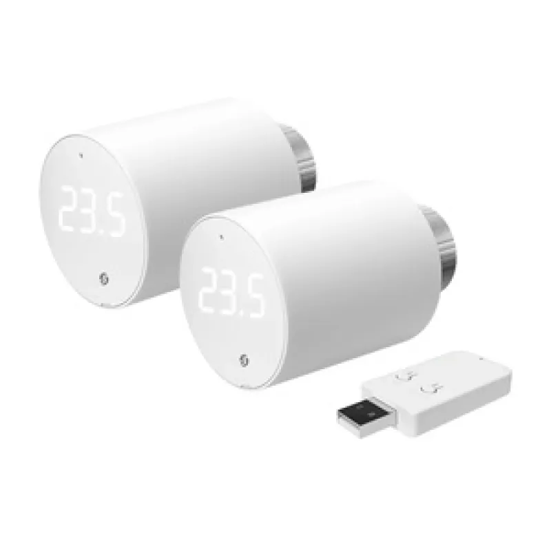 Shelly BLU TRV termostaattpea, WiFi/Bluetooth (2 tükki koos juhtseadmega) universaalne