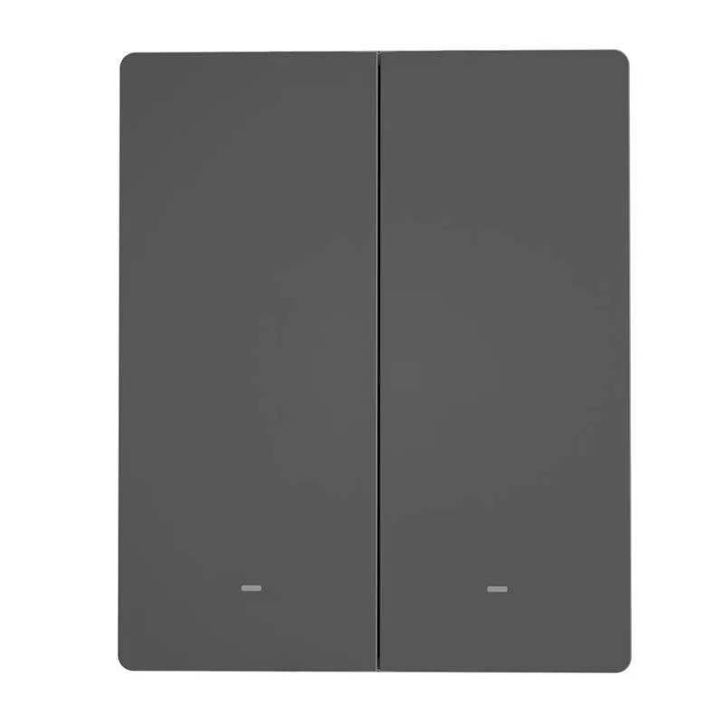 Smart WiFi seinakontroller SONOFF M5-2C-80 (2-kanaliline, raamile, grafiit) universaalne