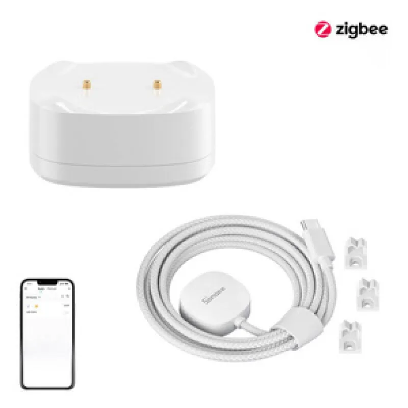 Vee lekkimise/üleujumise sensorite komplekt ZigBee SONOFF SNZB-05P + universaalne kaabel WLDC200
