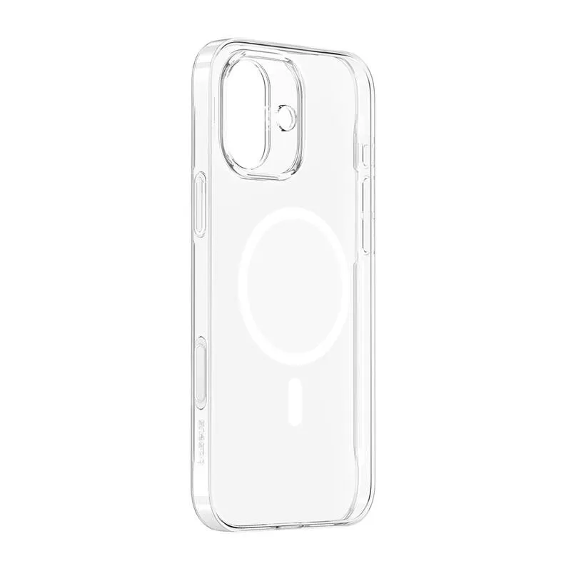 Baseus iP16 TouchButton Magnetiline Telefonikaitse (läbipaistev) universaalne