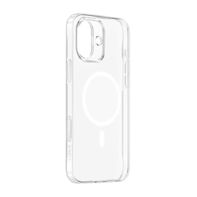 Baseus iP16 TouchButton Magnetiline Telefonikaitse (läbipaistev) universaalne