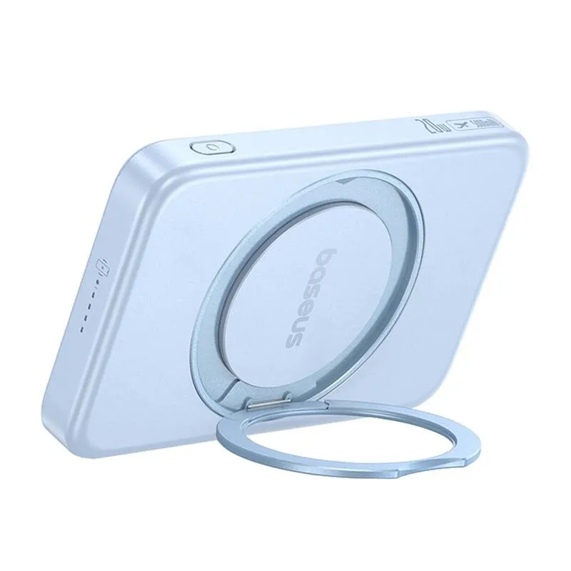 Baseus powerbank koos statiiviga PicoGo Qi2 5000mAh 20W (sinine) universaalne