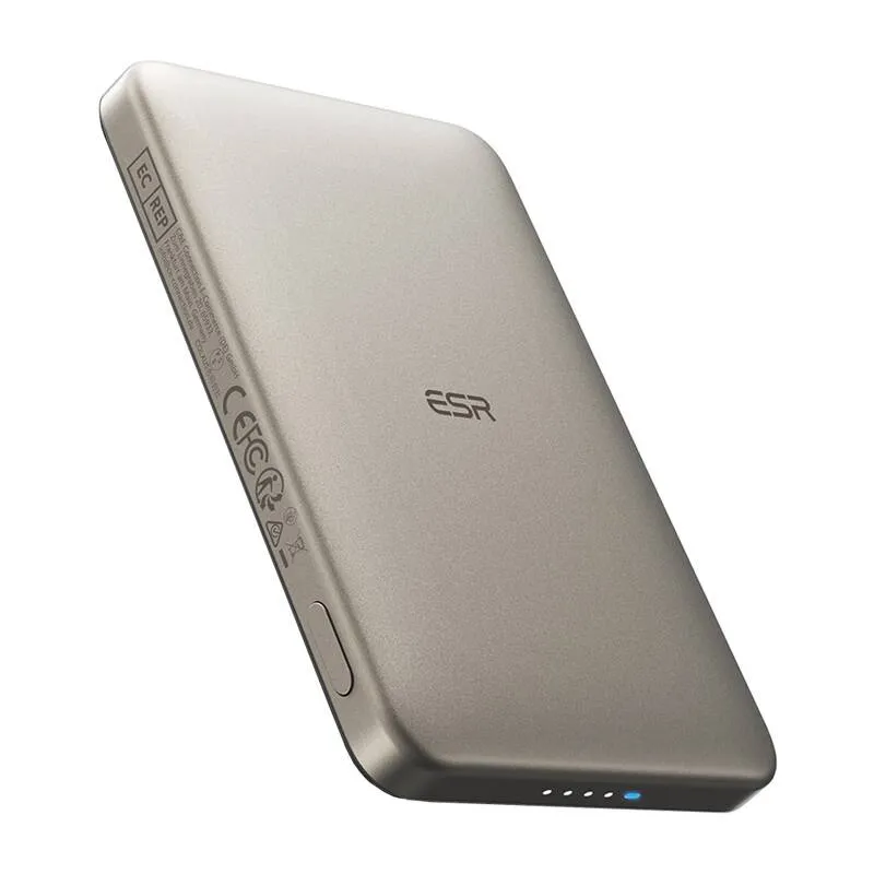 ESR Qi2 MagSlim 5000 mAh magnetiline akupank (liiv) universaalne