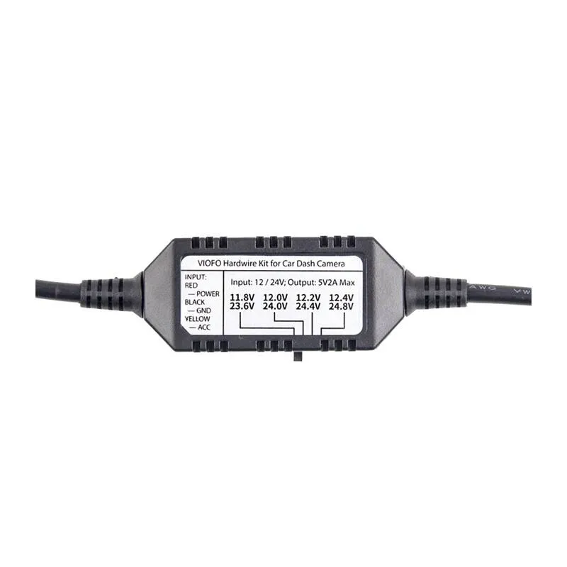 Universaalne toitekaabel VIOFO HK3 miniUSB videoregistraatoritele