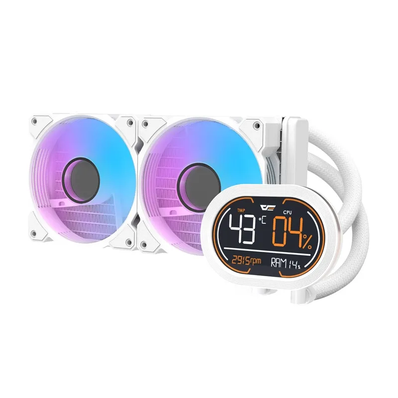 Darkflash DH240D CPU veekülmik (valge) universaalne