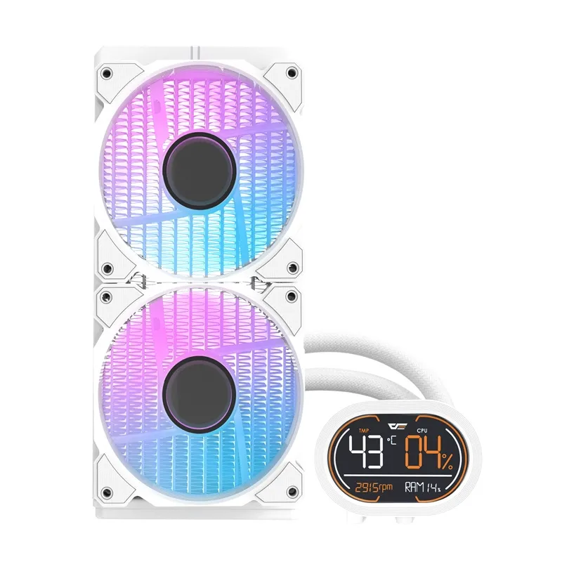 Darkflash DH240D CPU veekülmik (valge) universaalne