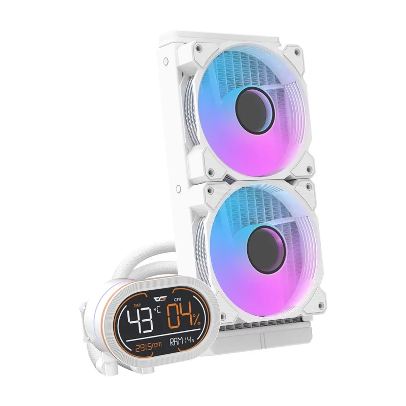 Darkflash DH240D CPU veekülmik (valge) universaalne