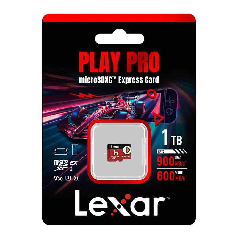 Memory-kaart Lexar PLAY Pro microSD Express 7.1 1TB universaalne