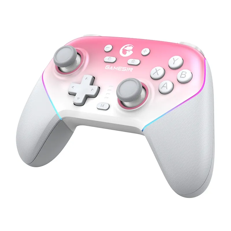 GameSir SuperNova T4n Pro juhtmevaba kontroller (roosa) universaalne