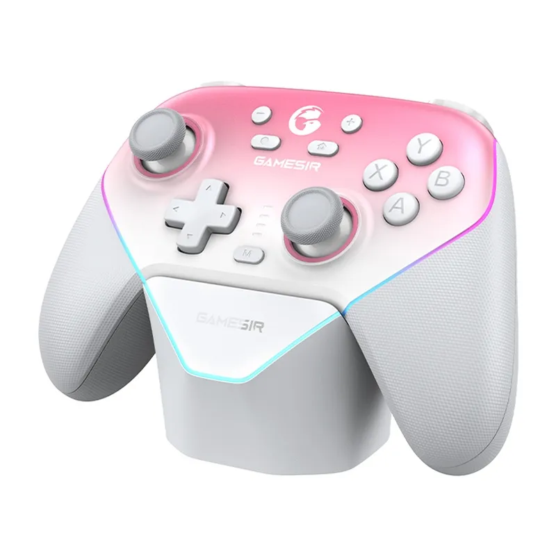 GameSir SuperNova T4n Pro juhtmevaba kontroller (roosa) universaalne