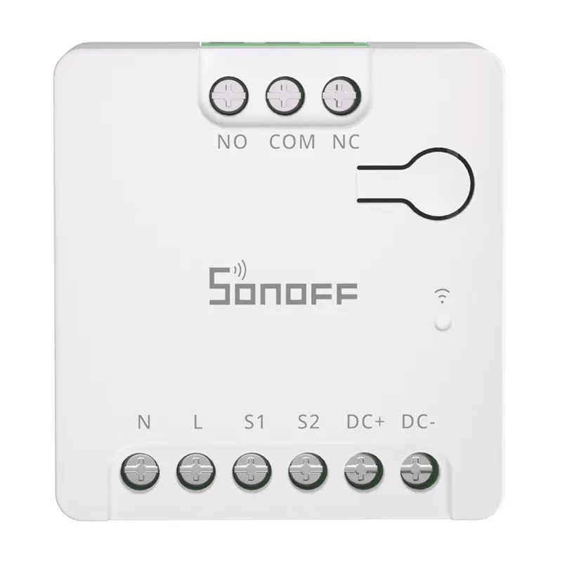 SONOFF MINI-D Nutikas WiFi Matter Lüliti (AC/DC 12-48V, kuivkontakt) universaalne