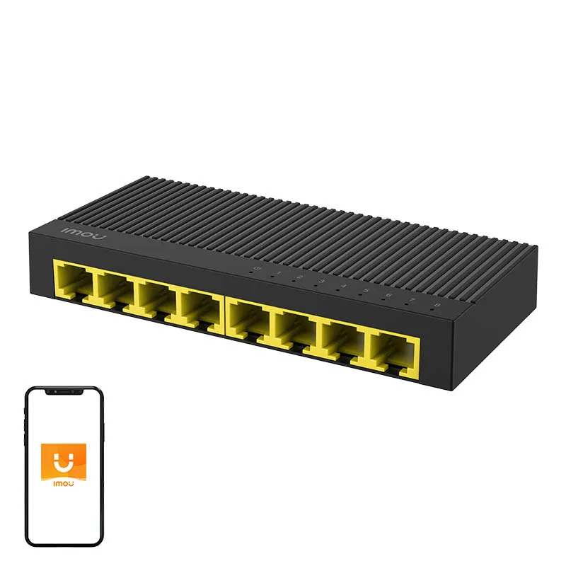 IMOU SG108C 8-port LAN switch universaalne