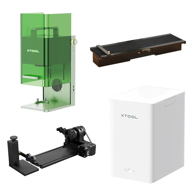 2-in-1 xTool F1 lasergraveerimismasin - deluxe komplekt universaalne